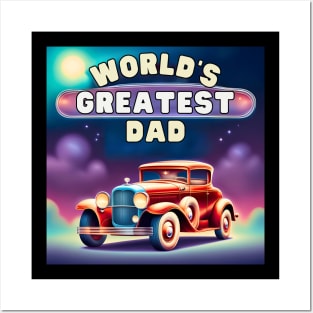 World’s Greatest Deuce Coupe Dad Posters and Art